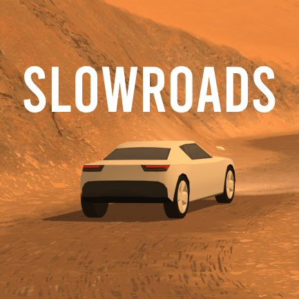 Relaxing driving game, cruise endlessly on scenic roads.