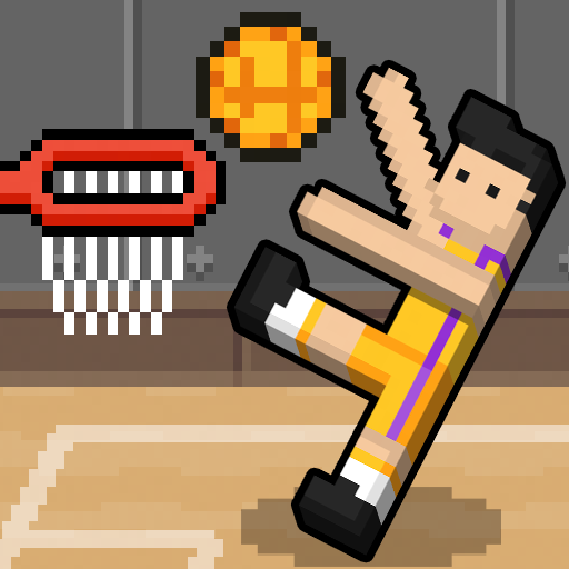 Randomized basketball game with funny physics.