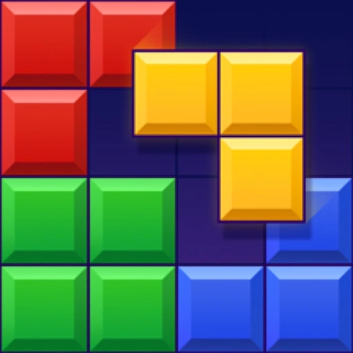 Puzzle game, blast blocks and clear the board.