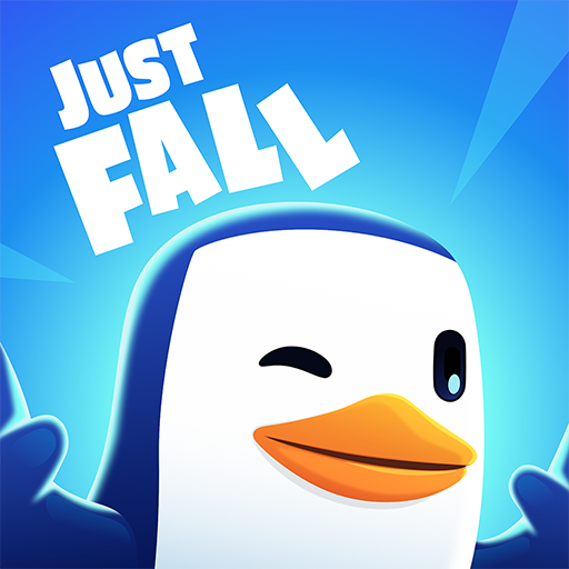 Multiplayer penguin battle royale, jump and survive on hexagonal platforms.