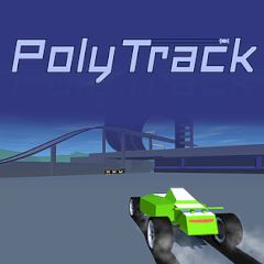 Minimalist racing game with polygonal graphics and fast tracks.